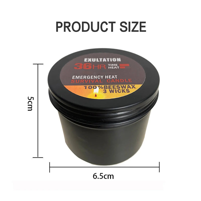 Odorless 36-Hour Emergency Candle Rejuvenating Self